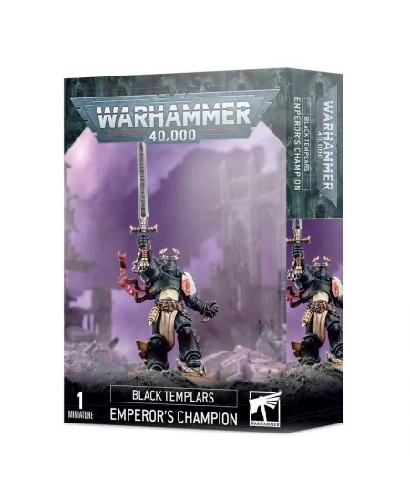 Games Workshop Wh40K : Black Templars - Le Champion De L'Empereur 3 Games Workshop Wh40K : Black Templars - Le Champion De L'Empereur