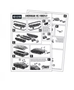 Bolt Action : British Sherman Firefly Vc 7 Bolt Action : British Sherman Firefly Vc -Jeu De Cartes Boutique bolt action british sherman firefly vc 2