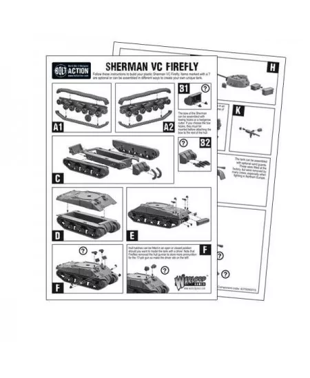 Bolt Action : British Sherman Firefly Vc 5 Bolt Action : British Sherman Firefly Vc – Image 3