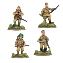 Bolt Action - Commandants Japonais De Pelotons