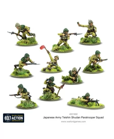 Bolt Action : Japanese Teishin Shudan Paratrooper Squad 4 Bolt Action : Japanese Teishin Shudan Paratrooper Squad – Image 2