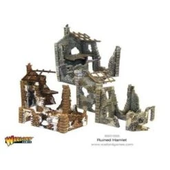 Bolt Action - Ruined Hamlet -Jeu De Cartes Boutique bolt action ruined hamlet 2