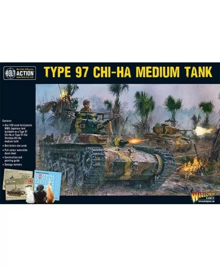 Bolt Action : Type 97 Chi-Ha Medium Japanese Tank 3 Bolt Action : Type 97 Chi-Ha Medium Japanese Tank