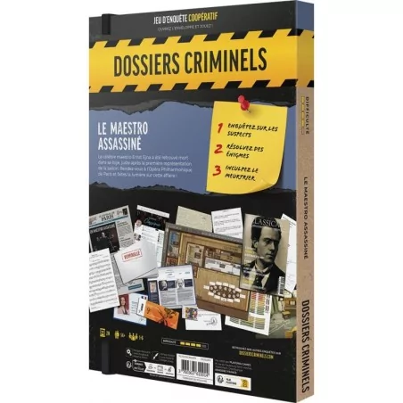 Dossiers Criminels : Le Maestro Assassiné 4 Dossiers Criminels : Le Maestro Assassiné – Image 2