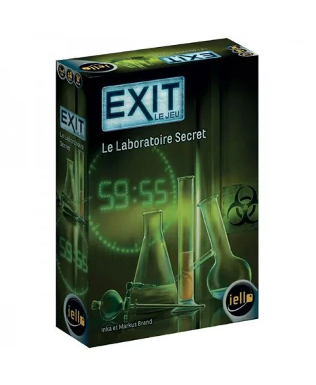 Iello Exit : Extension Le Laboratoire Secret 3 Iello Exit : Extension Le Laboratoire Secret