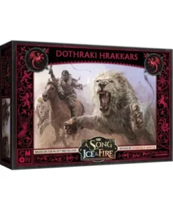 CMON Le Trône De Fer: Le Jeu De Figurines - Hrakkars Dothraki