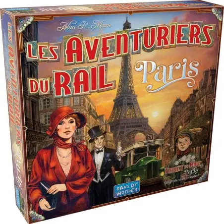 Days Of Wonder Les Aventuriers Du Rail : Paris 3 Days Of Wonder Les Aventuriers Du Rail : Paris