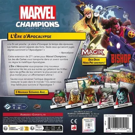 Fantasy Flight Games Marvel Champions : L'Ère D'Apocalypse 4 Fantasy Flight Games Marvel Champions : L'Ère D'Apocalypse – Image 2