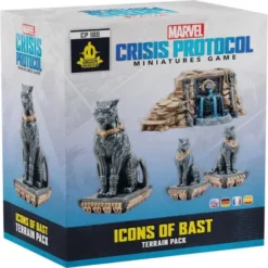 Atomic Mass Games Marvel Crisis Protocol : Icons Of Bast - Terrain Pack
