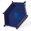 Dragon Shield Piste De Dés - Hibou Mystique - Cuir Et Velours - (Bleu) 1 Dragon Shield Piste De Dés - Hibou Mystique - Cuir Et Velours - (Bleu) -Jeu De Cartes Boutique piste de des hibou mystique cuir et velours bleu