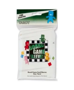 Protège Cartes : Board Game Sleeves - Format Tarot (70mm X 120mm)