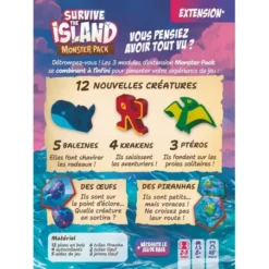 Survive The Island - Monster Pack -Jeu De Cartes Boutique survive the island monster pack 2
