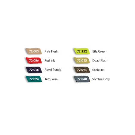 Vallejo Fantasy Color Series - Set De Peinture Non Death Chaos 4 Vallejo Fantasy Color Series - Set De Peinture Non Death Chaos – Image 2