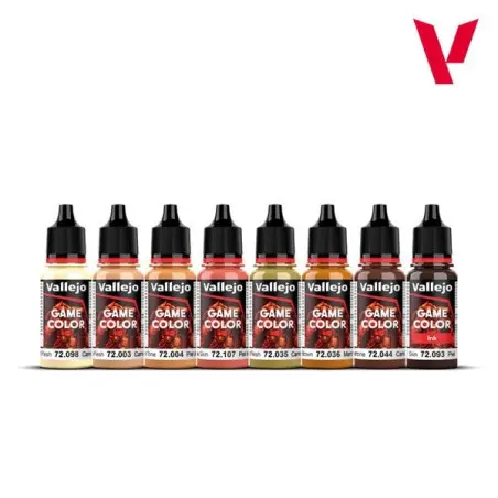 Vallejo Game Color 72.187 Coffret - Skin Tones 4 Vallejo Game Color 72.187 Coffret - Skin Tones – Image 2