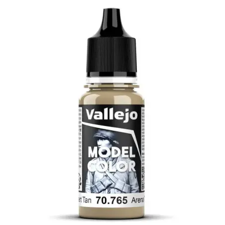 Vallejo Model Color 70.765 – Sable Désert – Desert Tan – 140 (18ml) 3 Vallejo Model Color 70.765 – Sable Désert – Desert Tan – 140 (18ml)