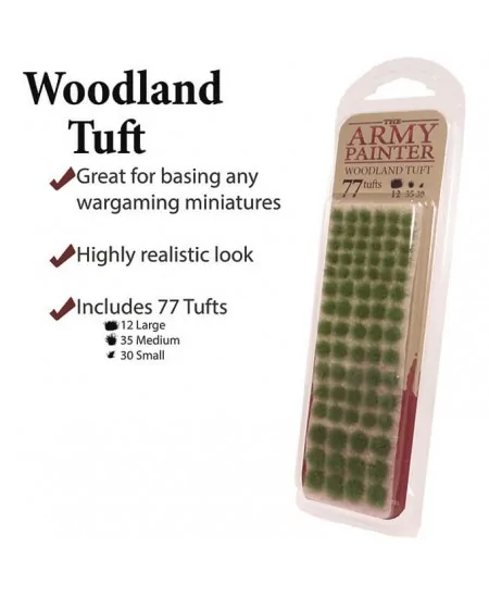 Army Painter : Woodland Tuft (X77) 3 Army Painter : Woodland Tuft (X77)